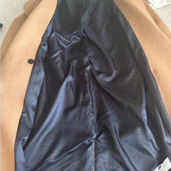 Zara Camel Coat with Black Lining - Picture 5 of 9